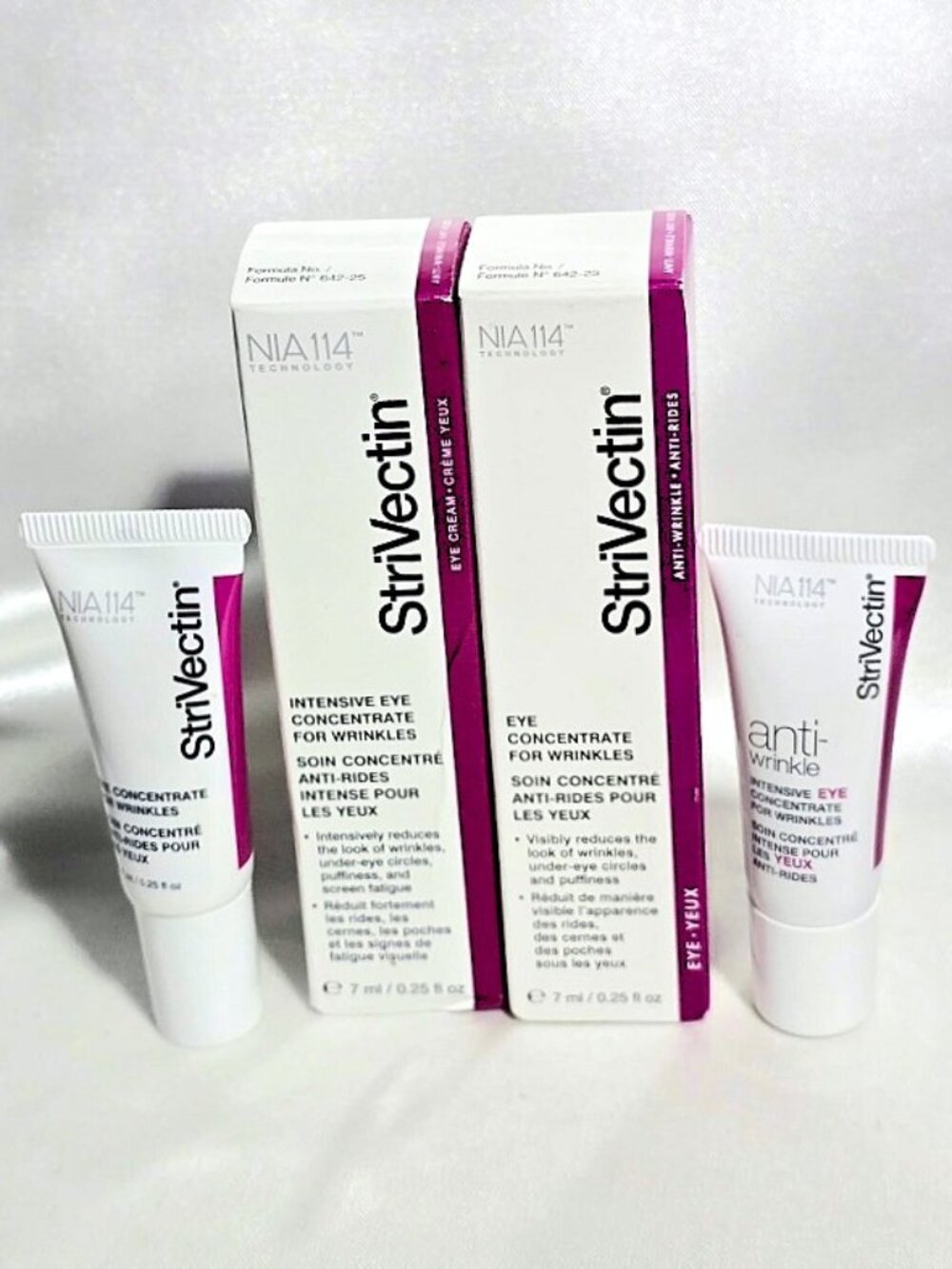 2 x StriVectin Anti-Wrinkle Eye Concentrate For Wrinkles $41 value